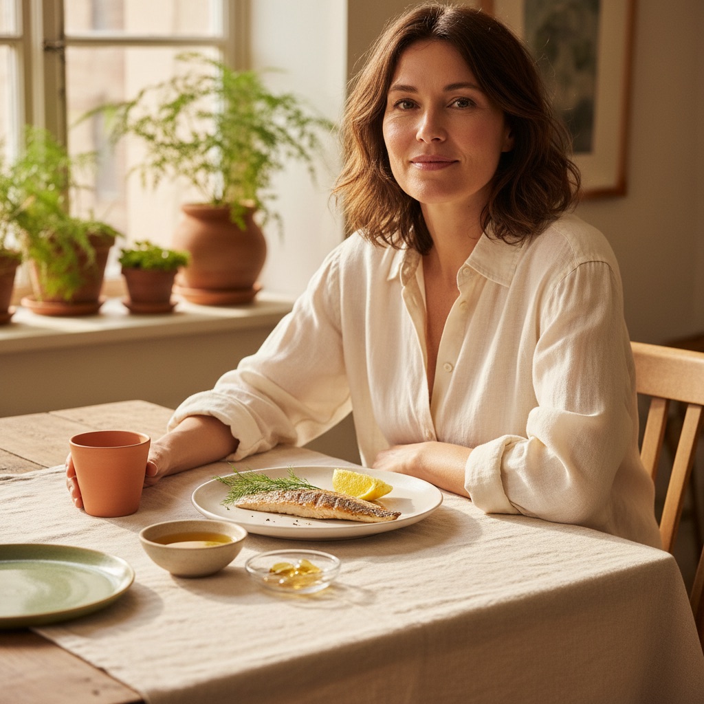 How to choose a fish oil (omega-3) supplement — editorial imagery