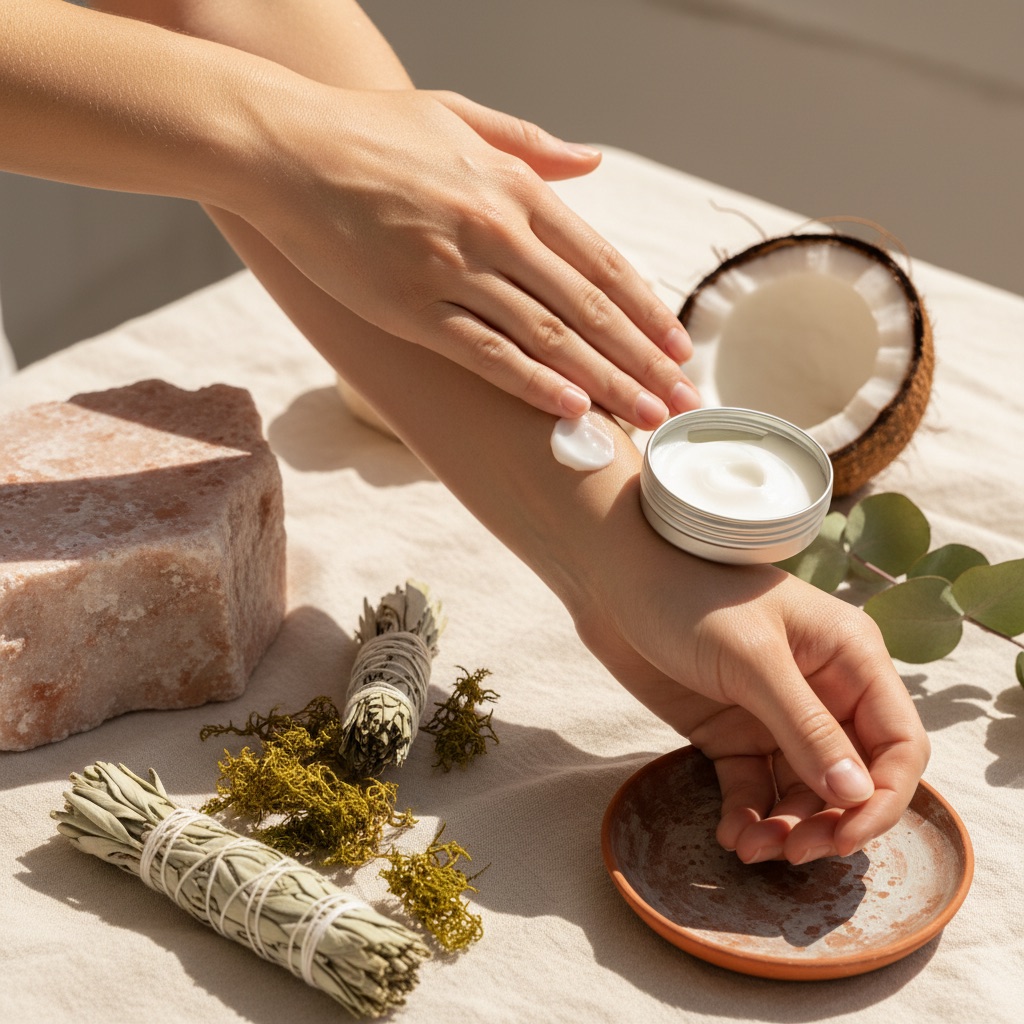 How to choose a natural deodorant (and what 'natural' actually buys you) — editorial imagery